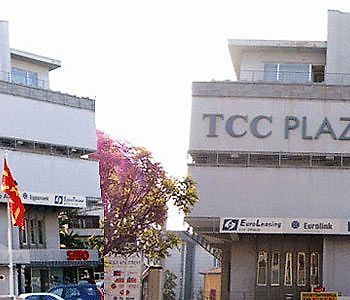 Hotel Tcc Plaza Skopje Exterior foto