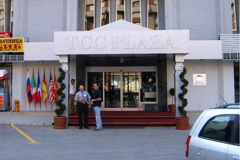 Hotel Tcc Plaza Skopje Exterior foto