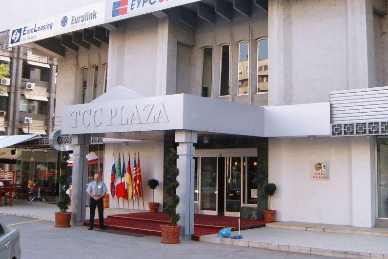 Hotel Tcc Plaza Skopje Exterior foto